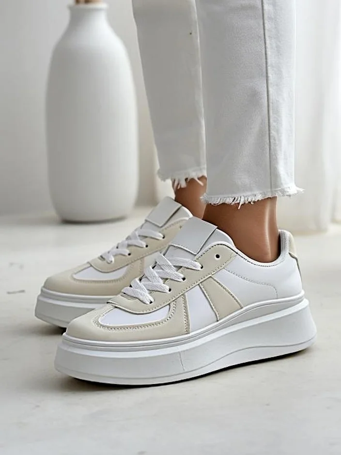 Royalfashion дамски спортни маратонки на платформа Safirrat