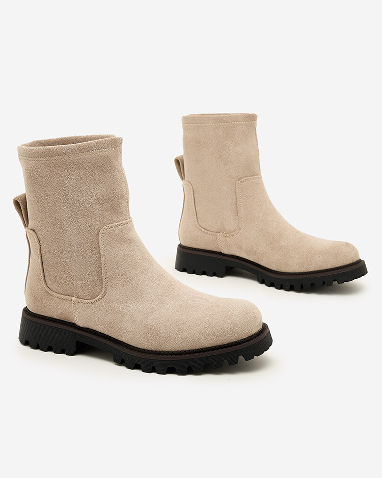 Royalfashion Дамски ботуши Gebimma от еко велур