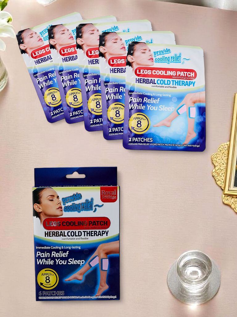 Охлаждащи лепенки за крака за по-добър сън 8Ч (6 бр.)