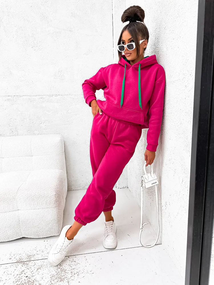 Royalfashion Памучен дамски комплект с потник