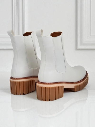 Боти до глезена на токче от еко набук Amber Walk