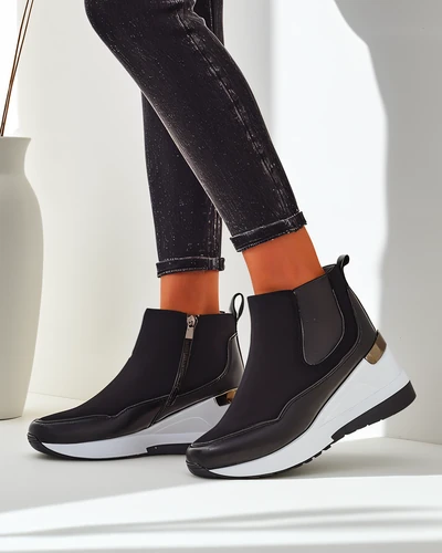 Женски ботуши на скрит ток Royalfashion Zafico