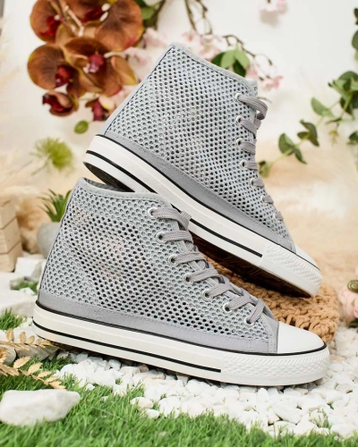 Royalfashion Дамски ажурни маратонки Nizzef