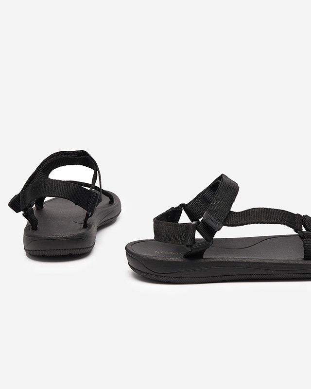 Czarne damskie sportowe sandały Tatags - Obuwie