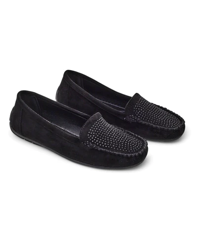 Royalfashion Женски мокасини с декоративни камъни Ezuess