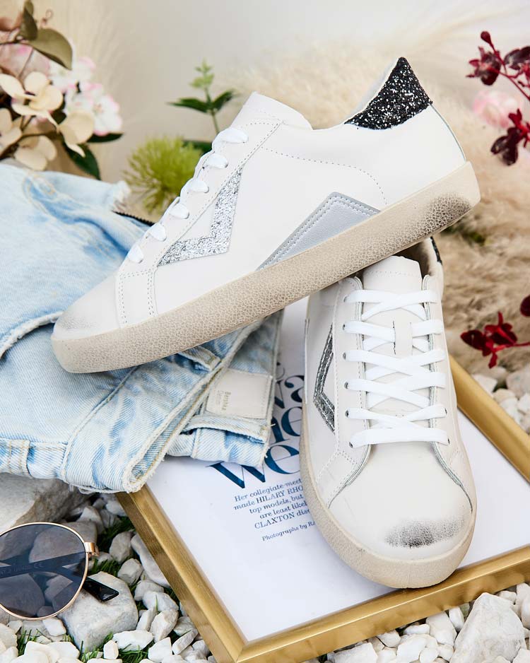 Royalfashion Дамски спортни маратонки с украшения Ginn