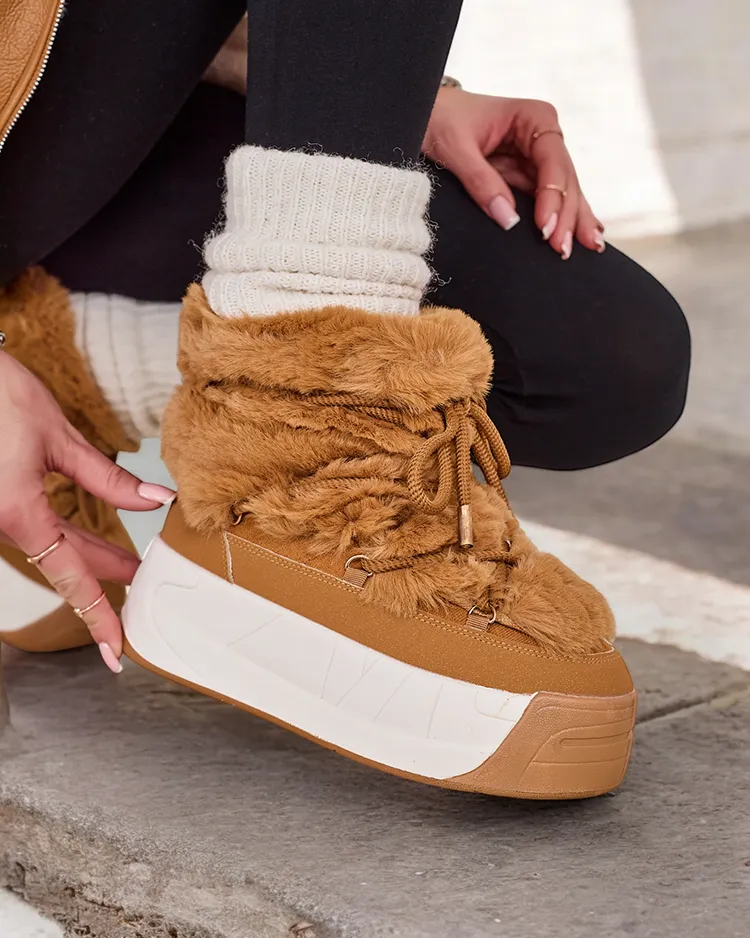 Дамски снежни ботуши Royalfashion Rozuri