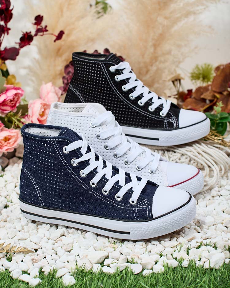 Royalfashion Дамски ажурни кецове Nimm