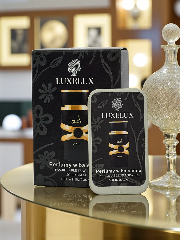 LUXELUX Aurelia Asad - Луксозен парфюм в балсам - Траен аромат Solid Balm