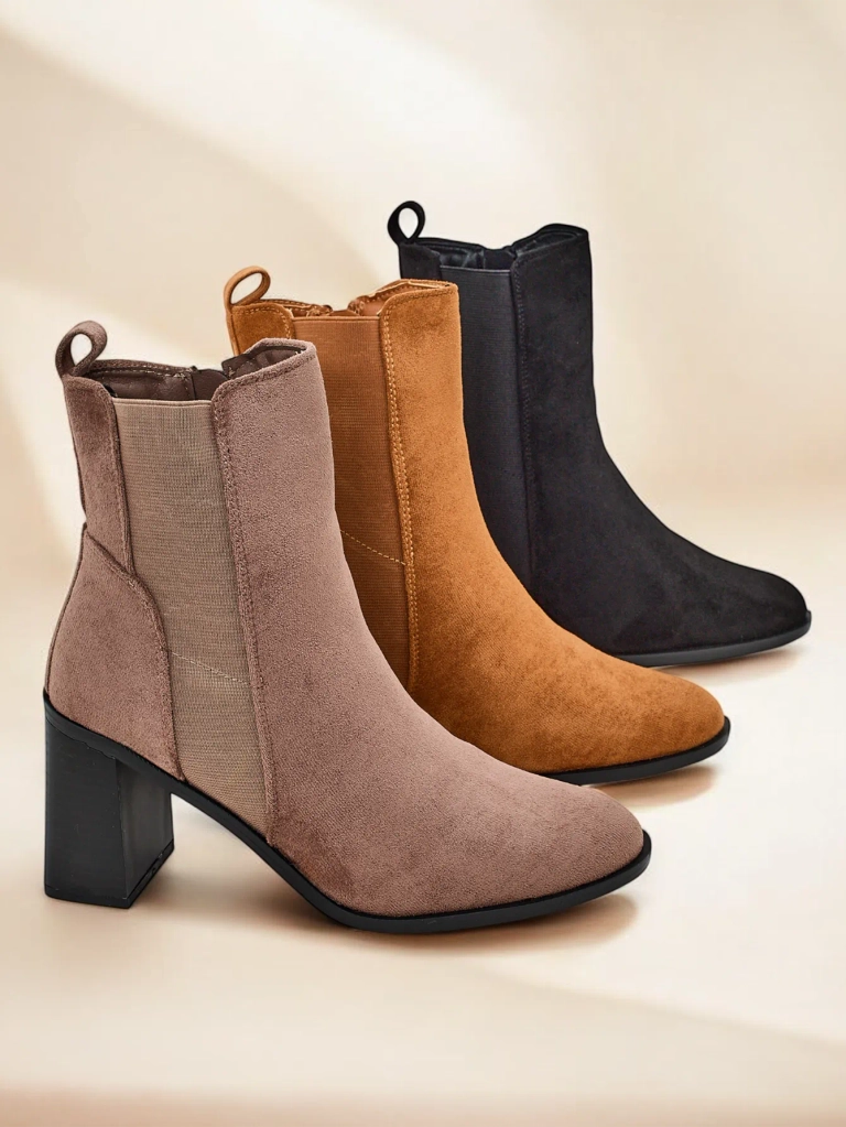 Роялфешън Дамски глезенки на ток Enotto