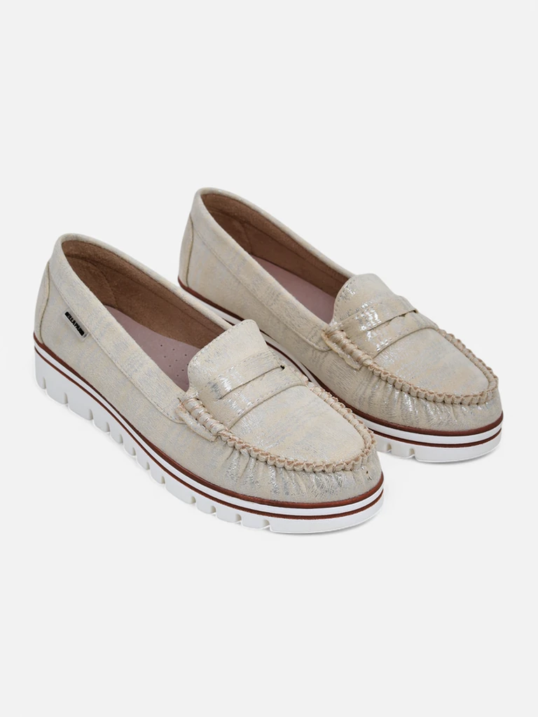 Royalfashion Жени екологични замшеви мокасини Bellisse