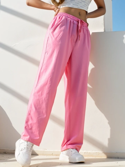 Royalfashion памучни прави дамски панталони