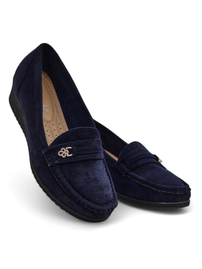 Royalfashion Женски мокасини на ниска платформа Polefle