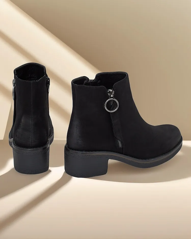 Дамски глезенови боти Royalfashion Мило