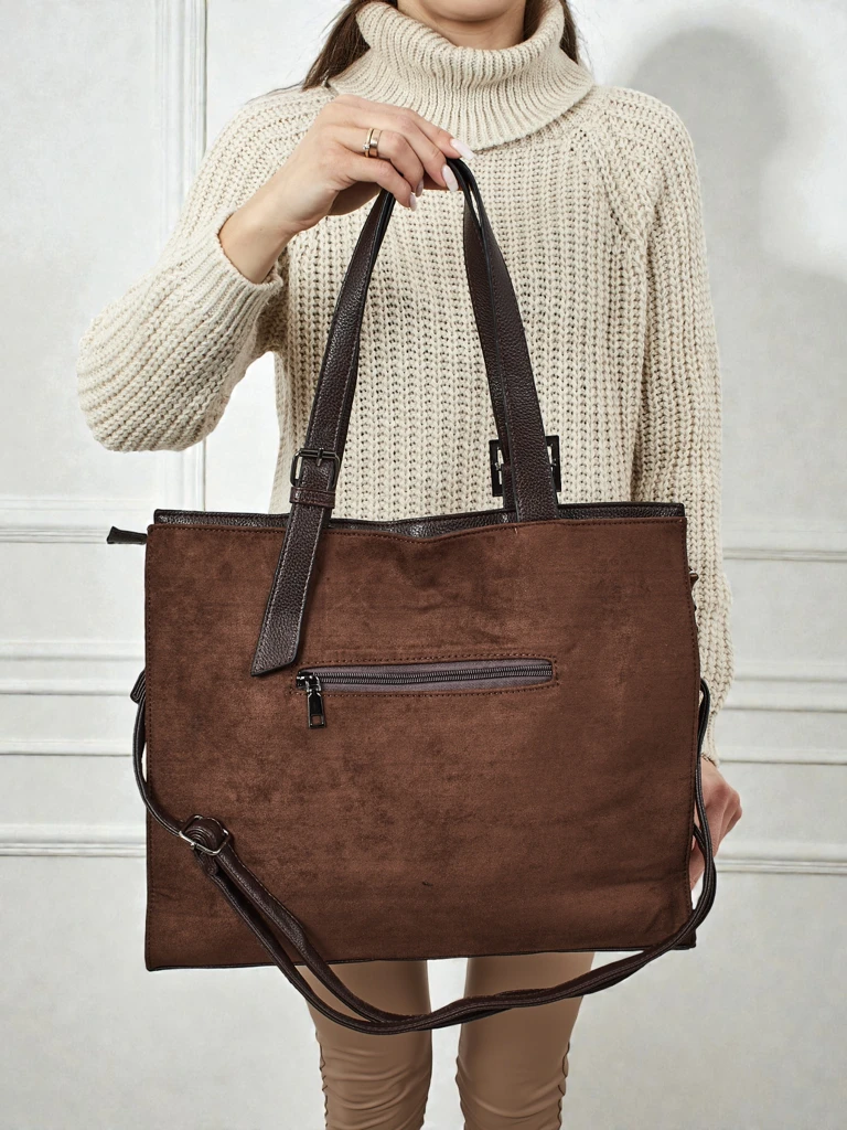 Дамска чанта shopper еко велур Daverna