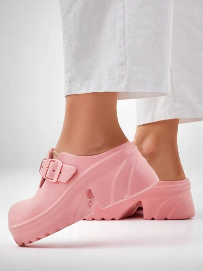 Royalfashion Дамски гумени сандали с токчета Voxones