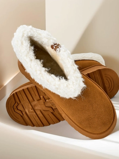 Дамски снежни ботуши Royalfashion с козина Rovvoy