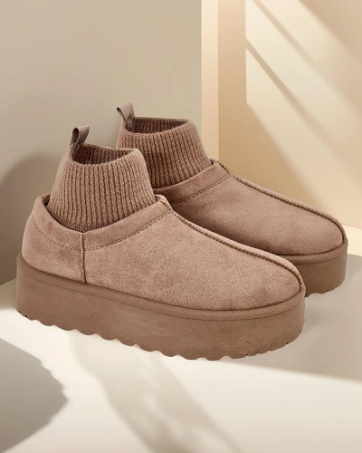 Royalfashion Къси дамски ботуши за сняг Vevello