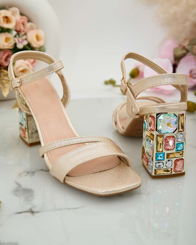 Royalfashion Дамски сандали Solepte с камъни