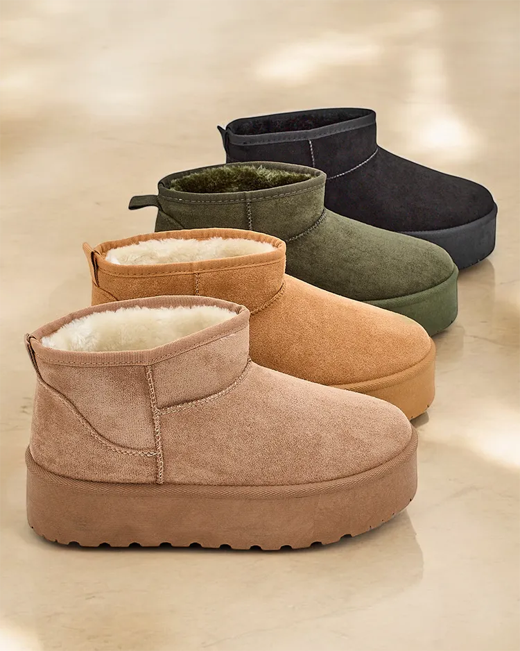 Роялфешън Къси снежни ботуши за жени Хавале