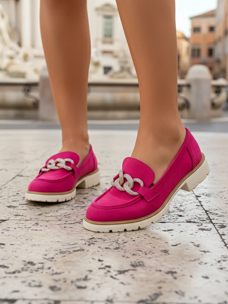 Royalfashion Елегантни дамски мокасини Bornello