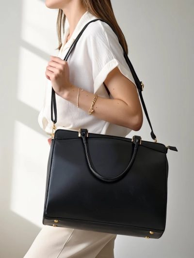 Royalfashion Елегантна голяма дамска чанта