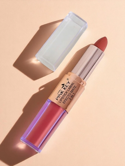 Матово червило във вид на стик и течност 2-в-1 Cherry Mocha