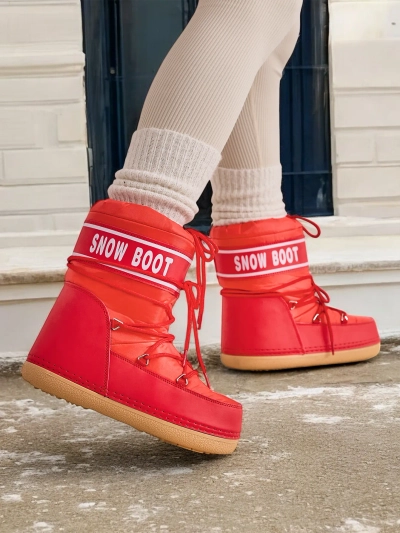 Дамски зимни боти Royalfashion с маншет Soblesia