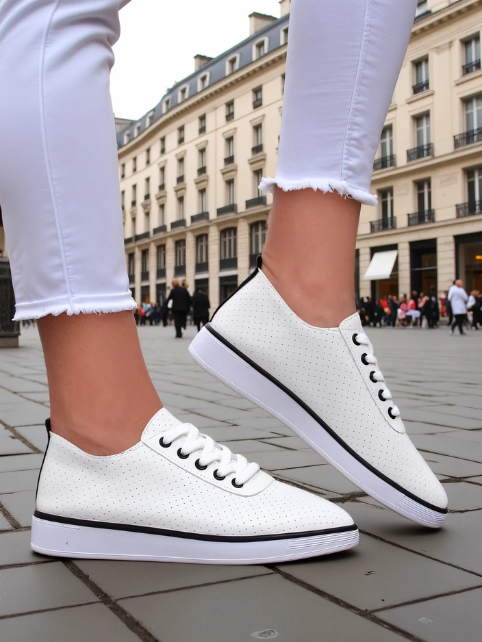 Royalfashion Женски перфорирани спортни обувки Pumbes