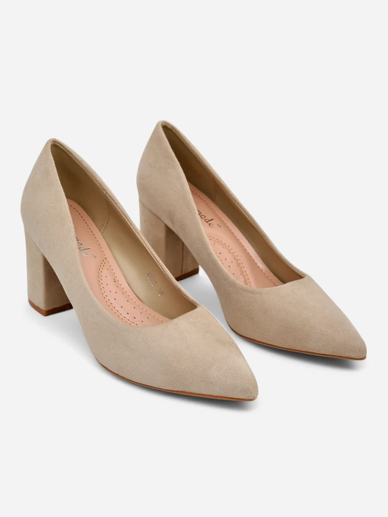 Royalfashion Женски токчета от еко велур Ugandes