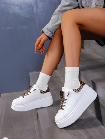 Royalfashion дамски спортни маратонки на платформа Safirrat