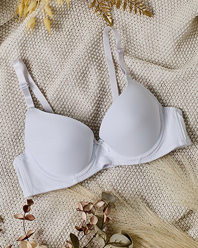 Royalfashion Дамски гладък сутиен