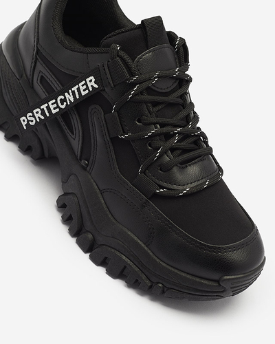 Черни дамски спортни обувки Evilpo- Footwear