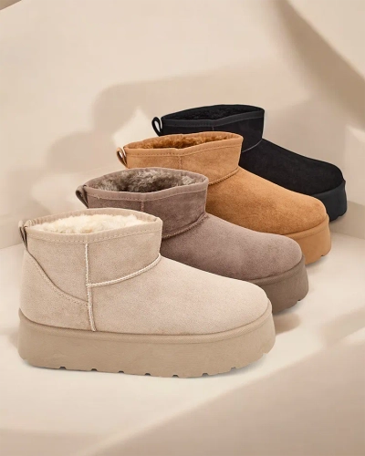 Роялфешън Къси боти за жени сняг Hawanni