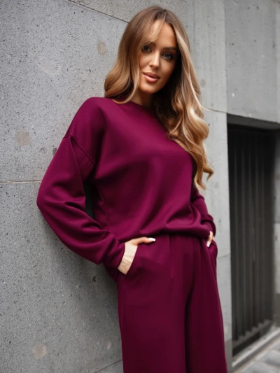 Royalfashion Дамски вискозен комплект спортен екип FlowFit