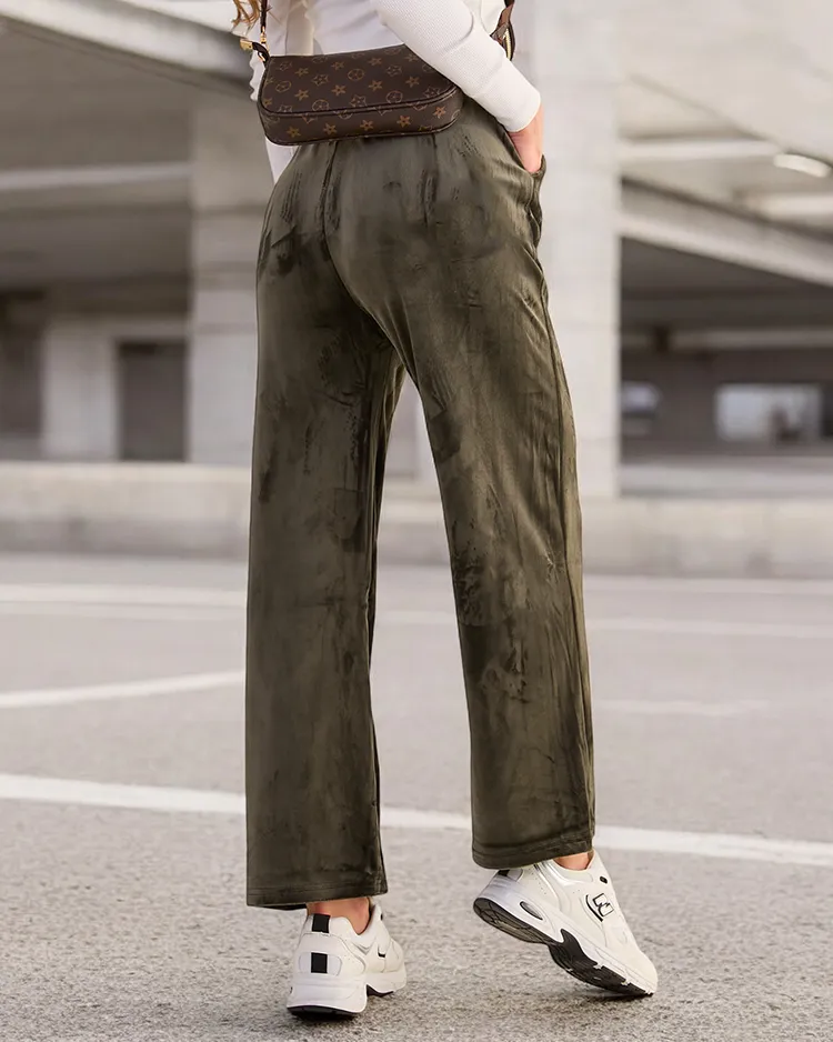 Royalfashion Дамски потници a'la velour