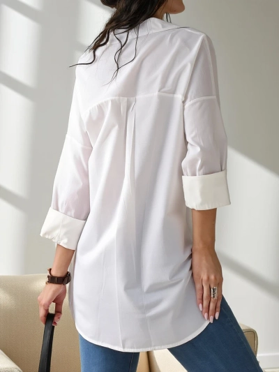 Royalfashion Памучна универсална риза за жени