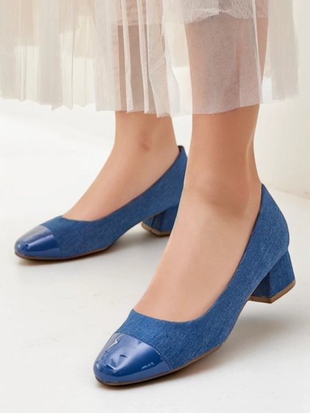 Royalfashion дамски обувки с нисък ток Penolle