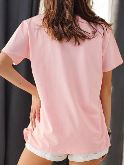 Royalfashion Дамска памучна тениска Котешка любов