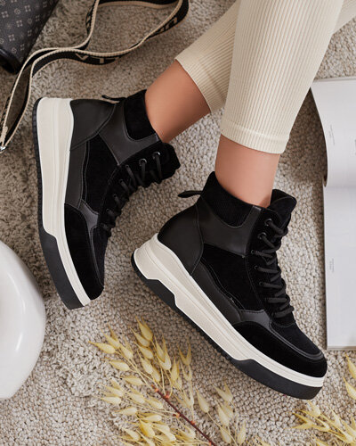 Royalfashion Дамски спортни високи маратонки Goloppy