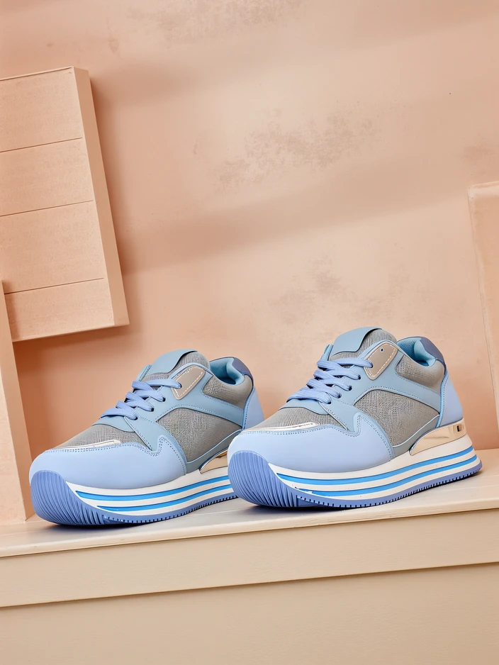 Royalfashion Дамски платформи спортни маратонки Erixo