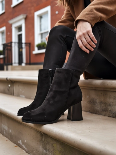 Royalfashion Дамски боти до глезена Fiolon