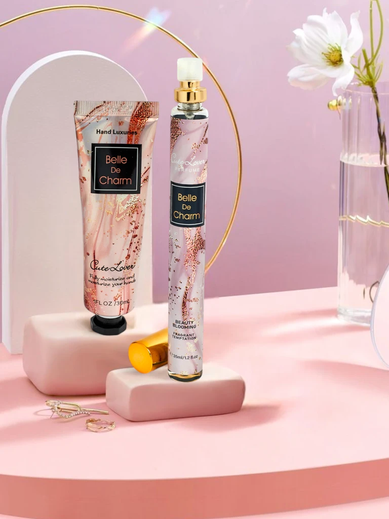 Belle De Charm Calista - Комплект парфюм и крем за ръце 30ml