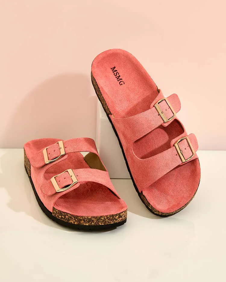 Royalfashion Дамски джапанки с катарами Foumy