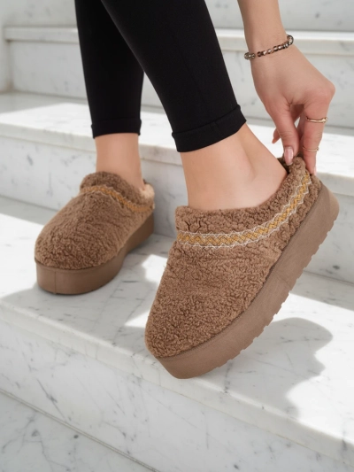 Royalfashion Къси дамски снежни ботуши Sesele