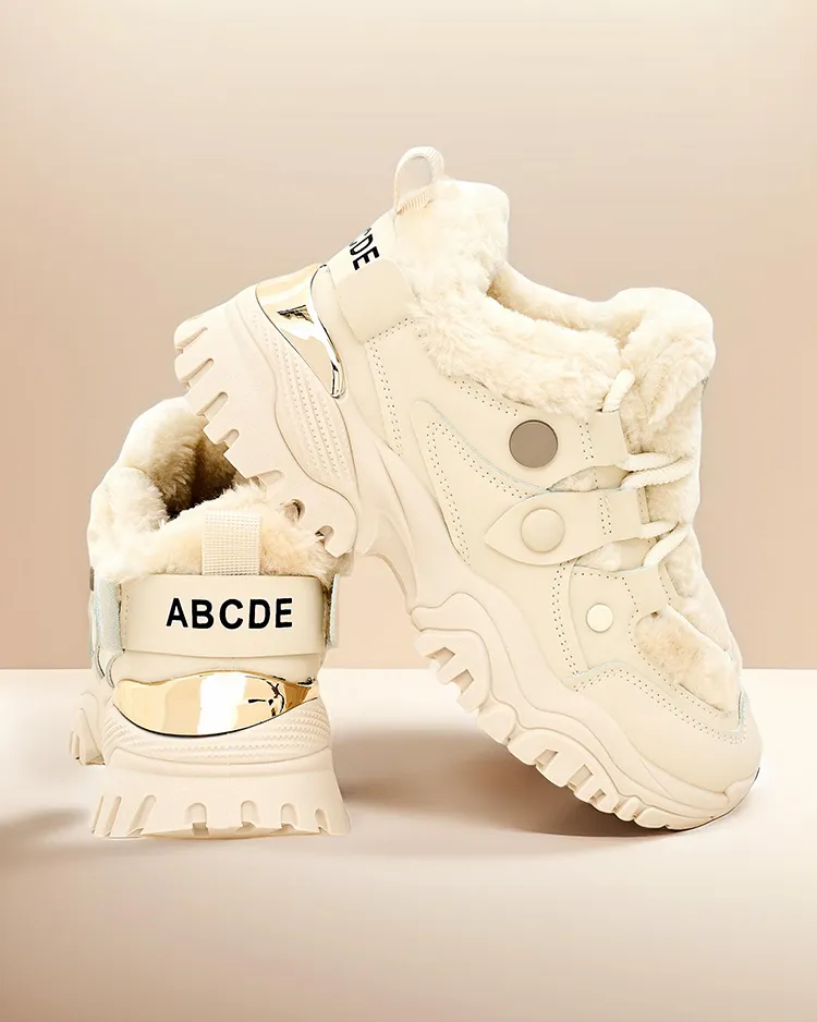 Роиалфешън Дамски модни обувки с изолация Пориомо