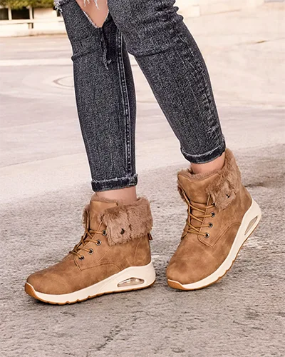 Royalfashion Дамски маратонки с изолация Mjon