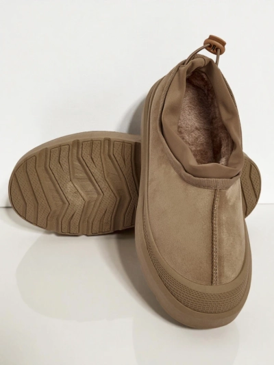 Къси дамски боти а ла сноубутс Velisee