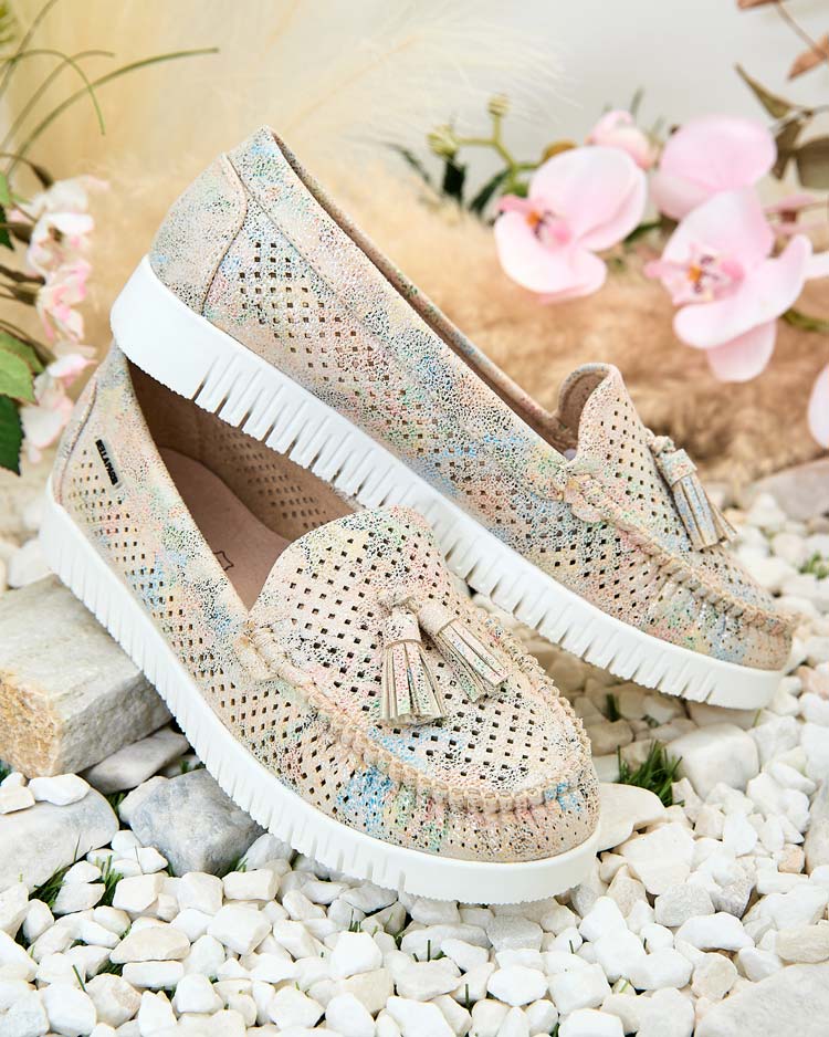 Royalfashion Дамски ажурни мокасини Molaffa