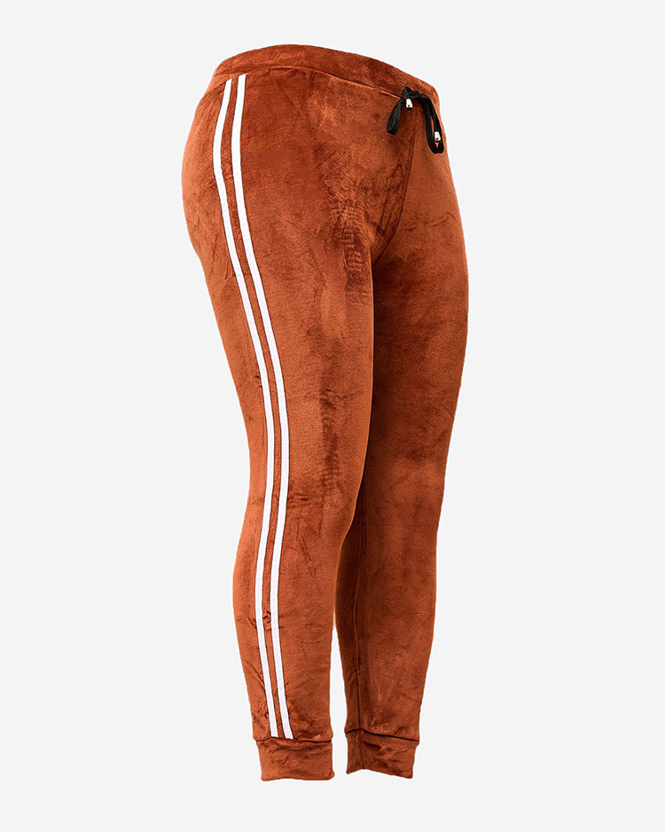 Royalfashion Дамски изолирани потници с кант